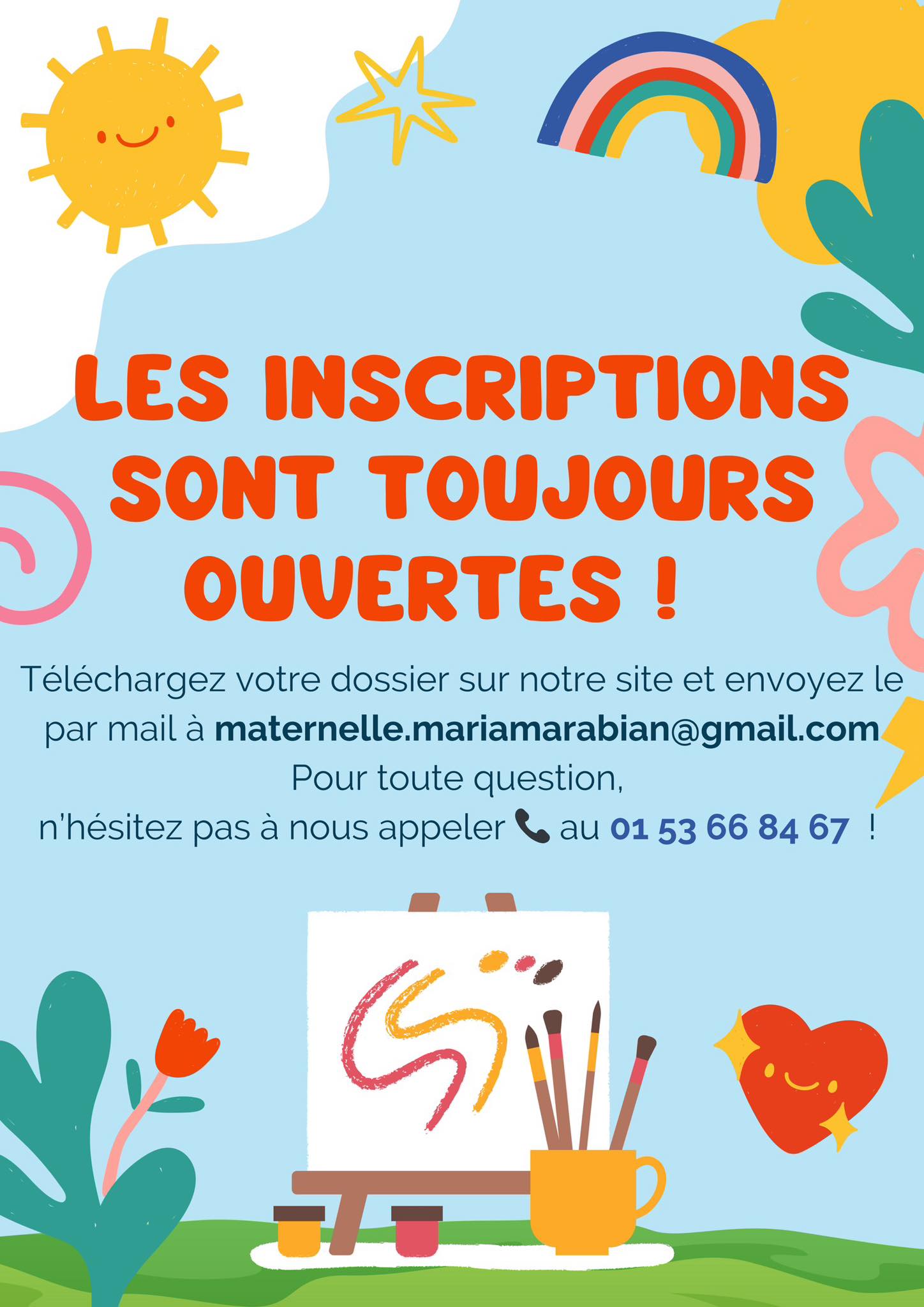📢C’est la dernière ligne droite!